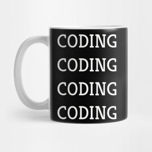 Coding Coding Coding Coding Mug